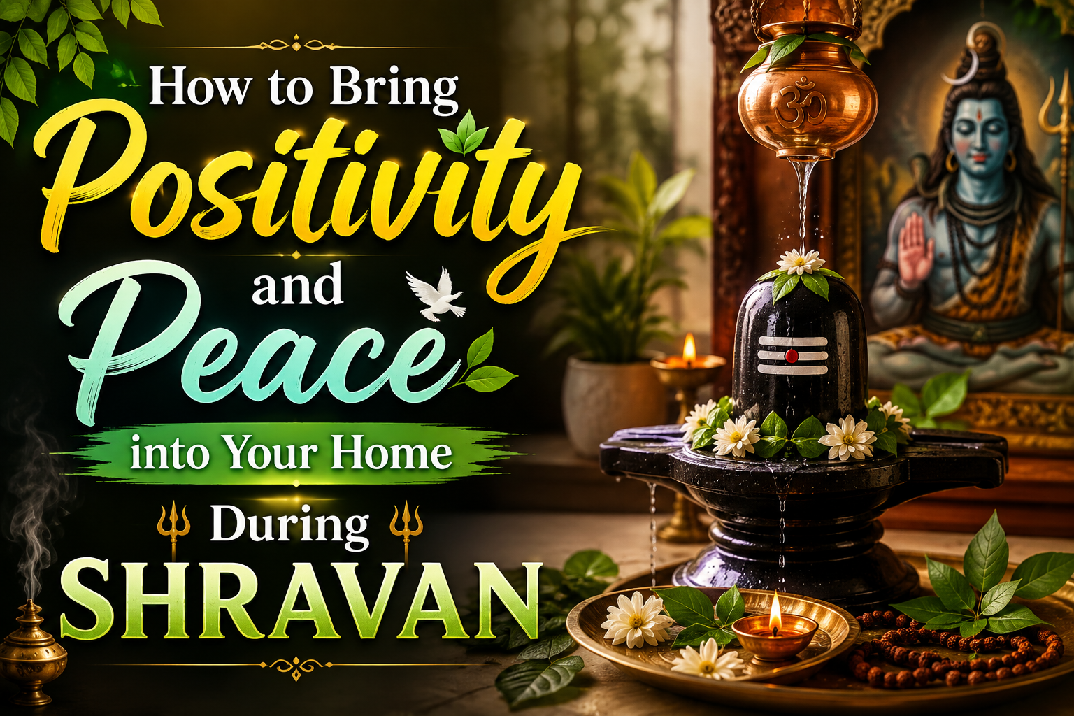 Shravan Serenity: Inviting Positivity and Peace into Your Home